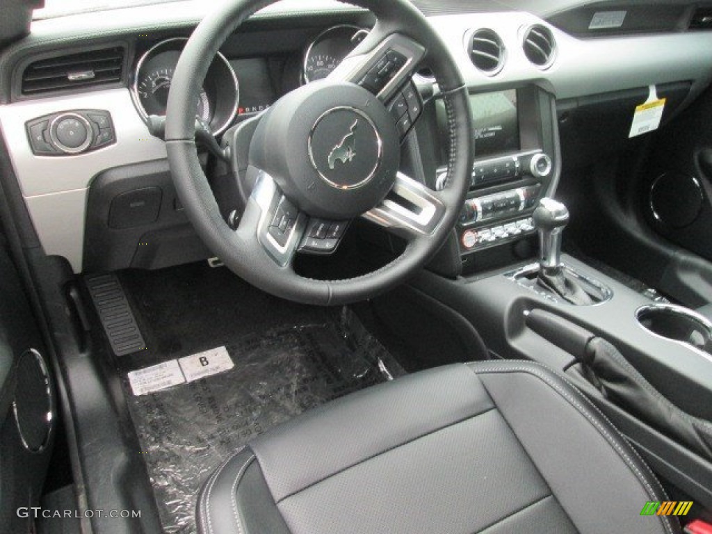 2015 Mustang GT Premium Coupe - Black / Ebony photo #14