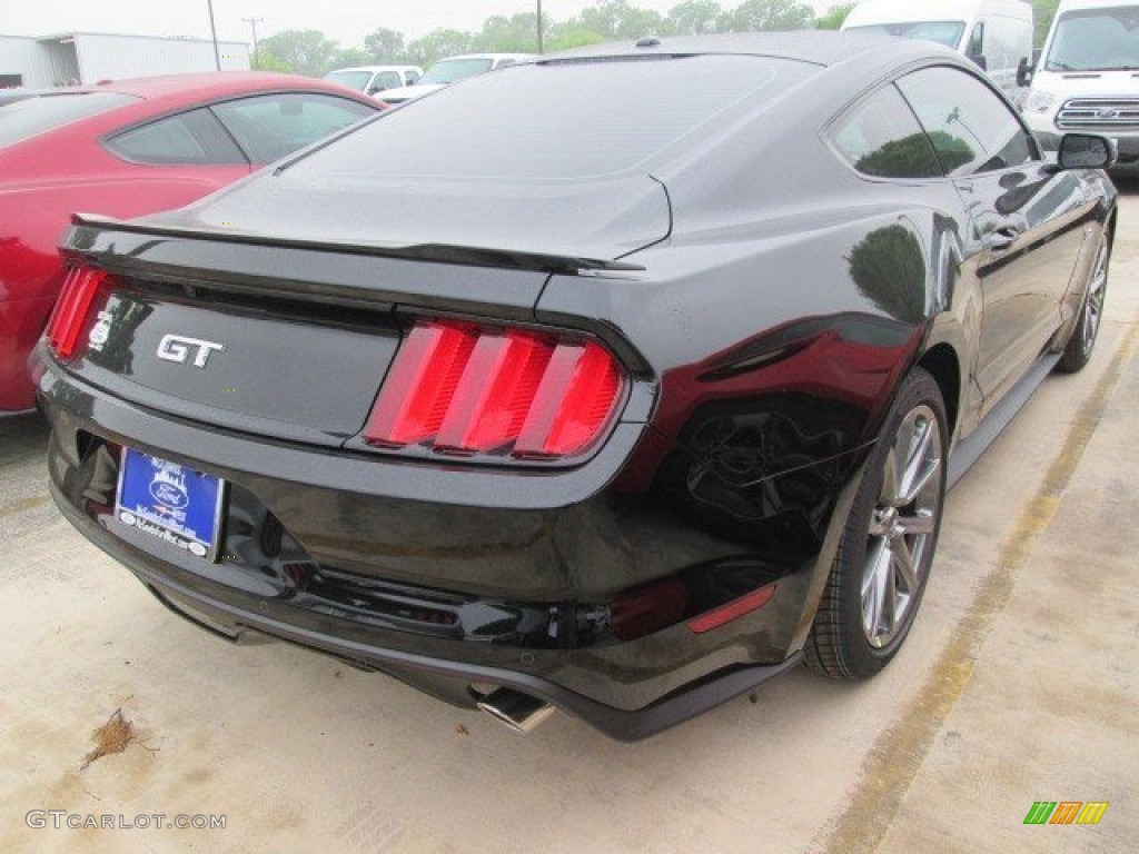 2015 Mustang GT Premium Coupe - Black / Ebony photo #9