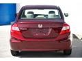Crimson Pearl - Civic LX Sedan Photo No. 9