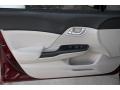Crimson Pearl - Civic LX Sedan Photo No. 21