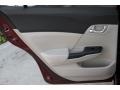 Crimson Pearl - Civic LX Sedan Photo No. 22