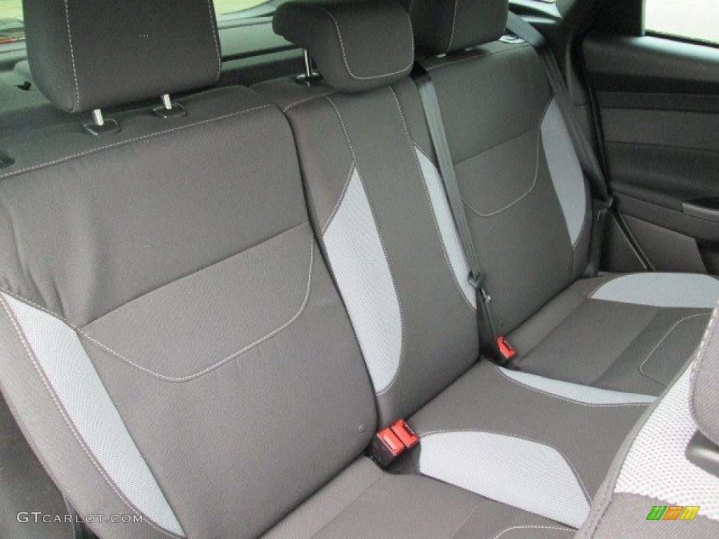 2015 Ford Focus ST Hatchback Rear Seat Photo #102799698