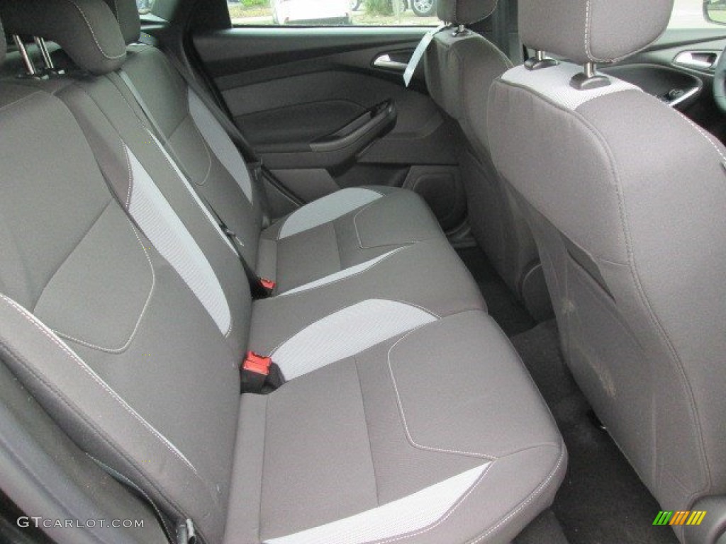 2015 Ford Focus ST Hatchback Rear Seat Photo #102799709