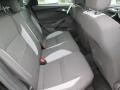 2015 Ford Focus ST Charcoal Black Interior Rear Seat Photo