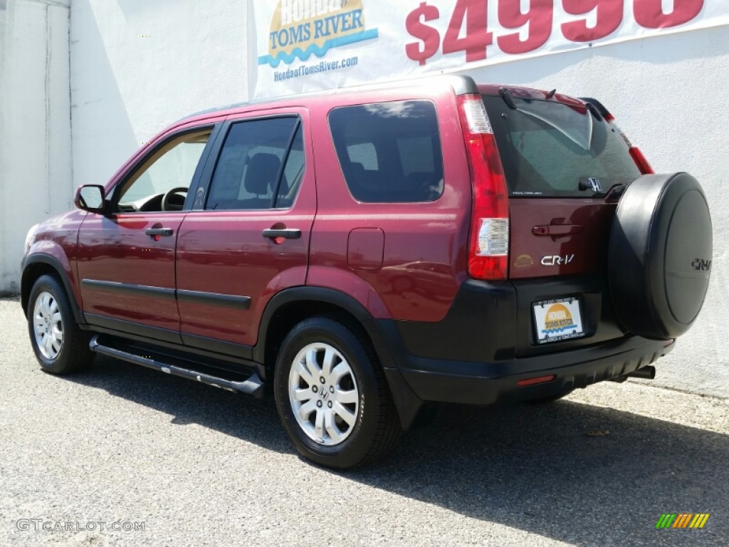 2005 CR-V EX 4WD - Redondo Red Pearl / Ivory photo #4