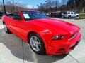 2014 Race Red Ford Mustang V6 Convertible  photo #7