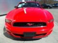 2014 Race Red Ford Mustang V6 Convertible  photo #8