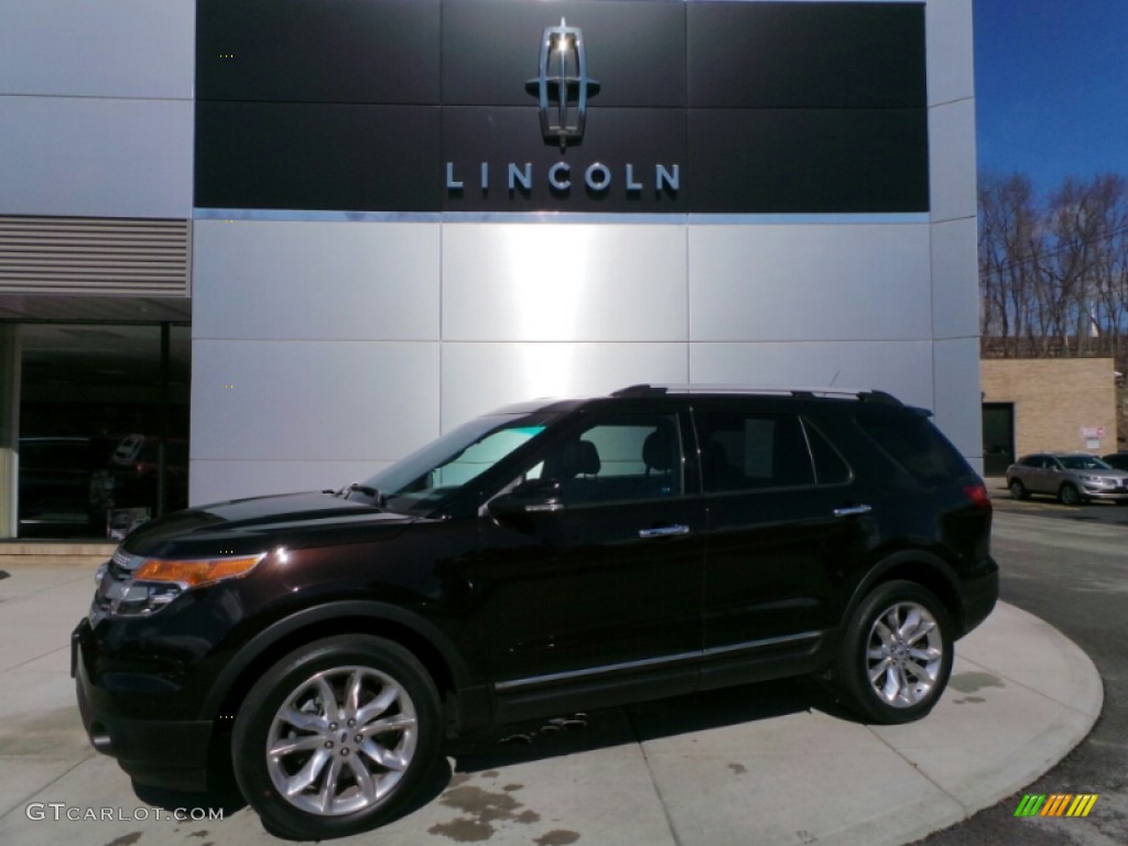 2013 Explorer XLT 4WD - Kodiak Brown Metallic / Charcoal Black photo #1