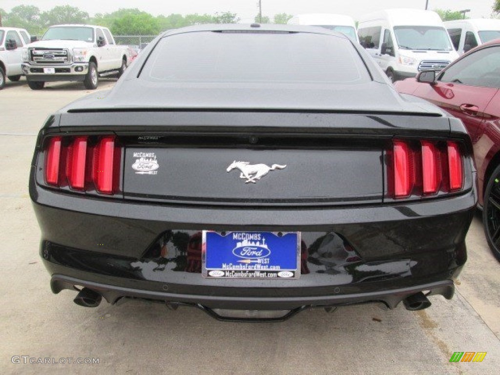 2015 Mustang EcoBoost Premium Coupe - Black / Ebony photo #5
