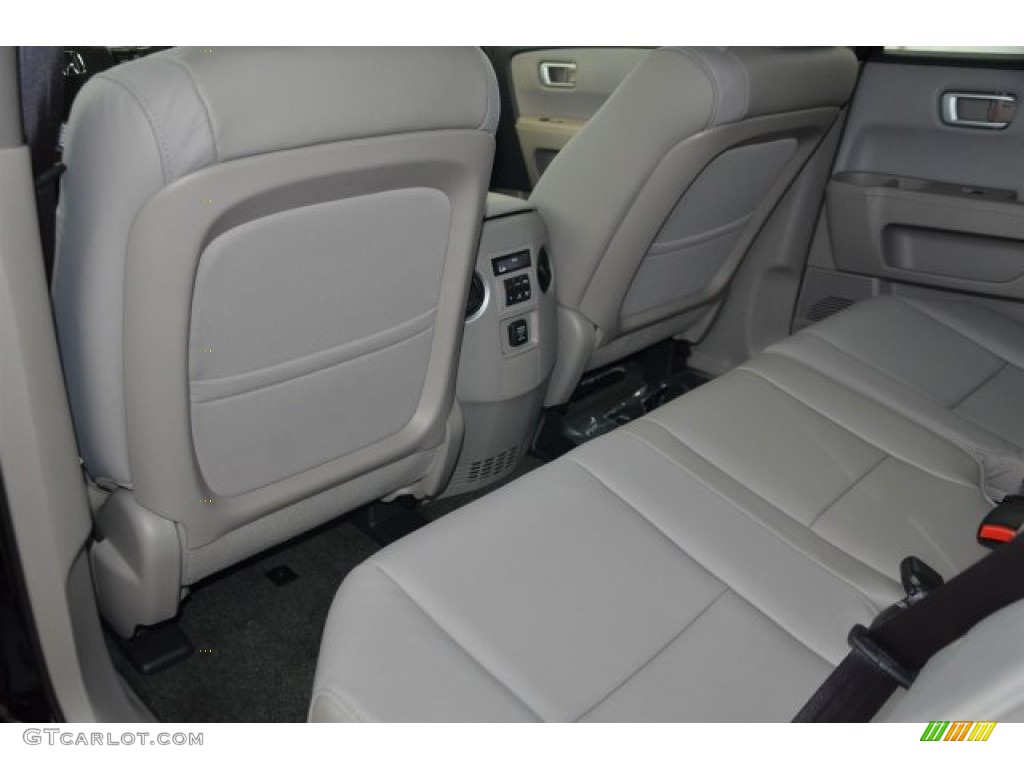 2015 Pilot EX-L 4WD - Crystal Black Pearl / Gray photo #18