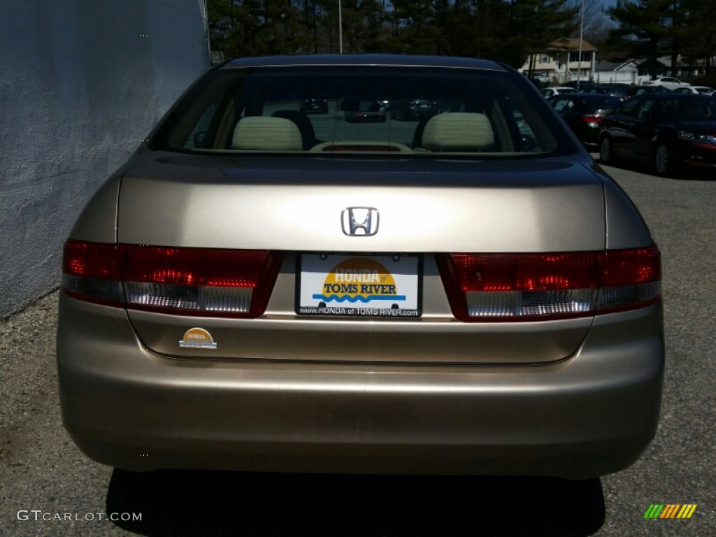 2003 Accord LX Sedan - Desert Mist Metallic / Ivory photo #22