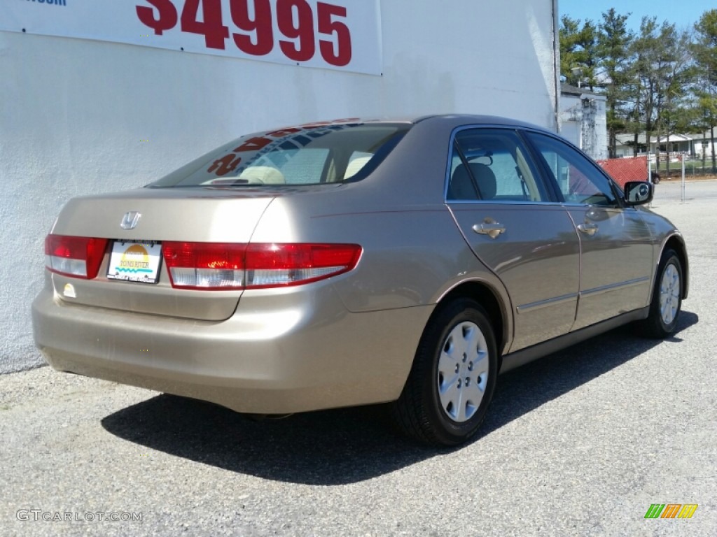 2003 Accord LX Sedan - Desert Mist Metallic / Ivory photo #23