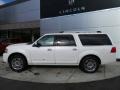 White Platinum 2014 Lincoln Navigator L 4x4 Exterior