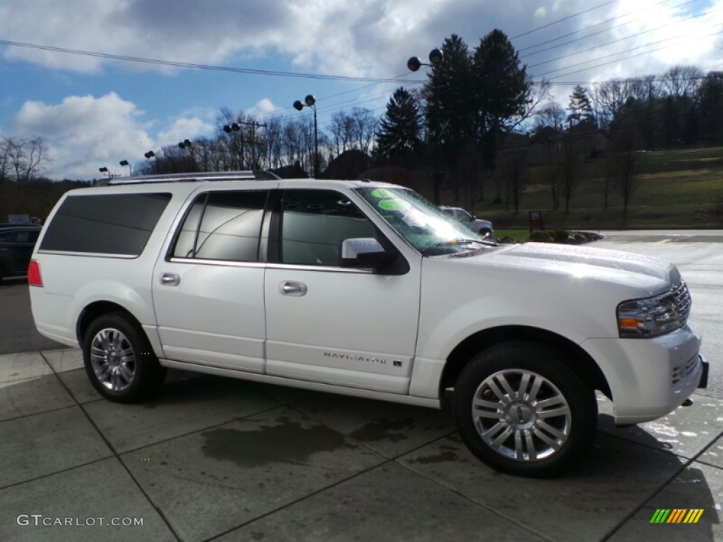 2014 Navigator L 4x4 - White Platinum / Monochrome Limited Edition Canyon photo #8