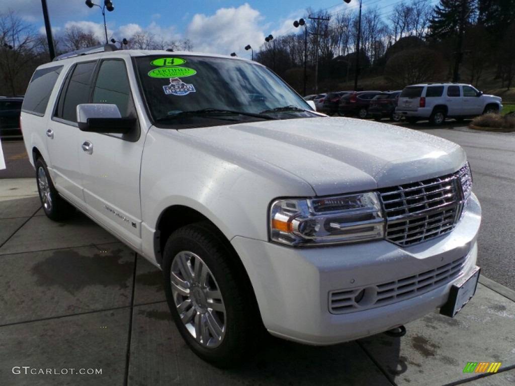 2014 Navigator L 4x4 - White Platinum / Monochrome Limited Edition Canyon photo #9