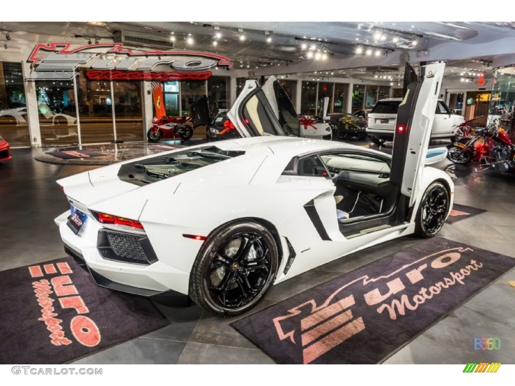 2012 Aventador LP 700-4 - Bianco Isis / Nero Ade/Bianco Polar photo #22