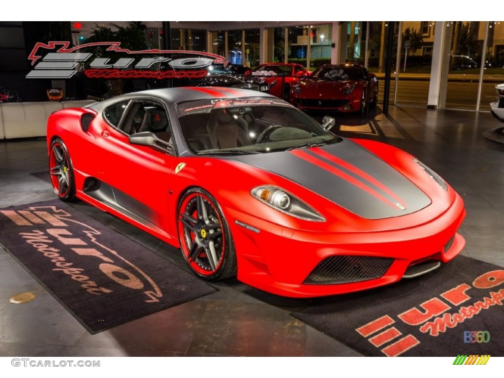 2008 F430 Scuderia Coupe - Rosso Scuderia (Red) / Black photo #13