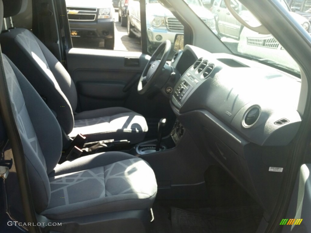 2010 Transit Connect XL Cargo Van - Dark Blue / Dark Gray photo #9