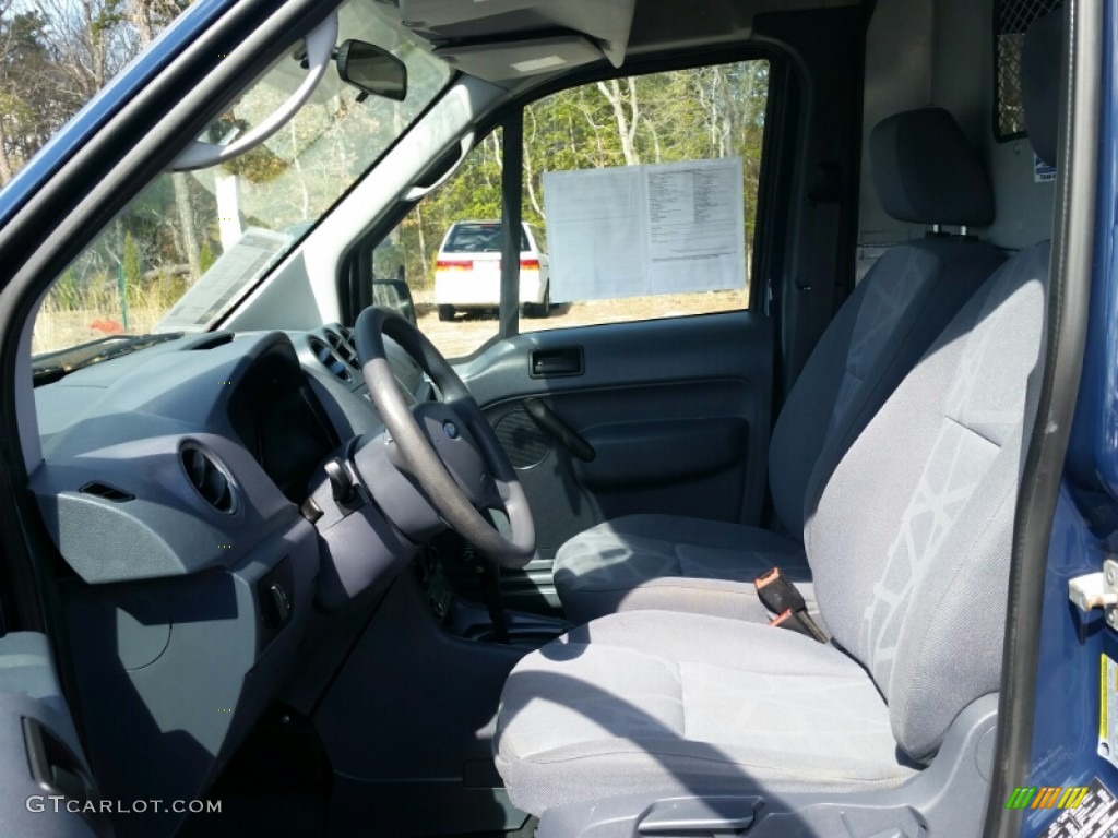 2010 Transit Connect XL Cargo Van - Dark Blue / Dark Gray photo #22