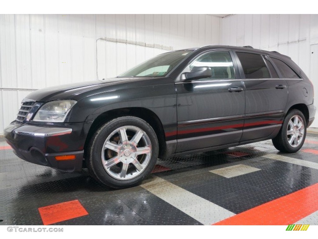 2005 Pacifica Touring AWD - Brilliant Black / Dark Slate Gray photo #2