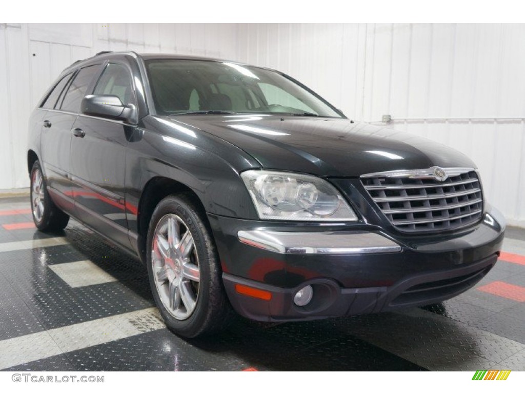 2005 Pacifica Touring AWD - Brilliant Black / Dark Slate Gray photo #5