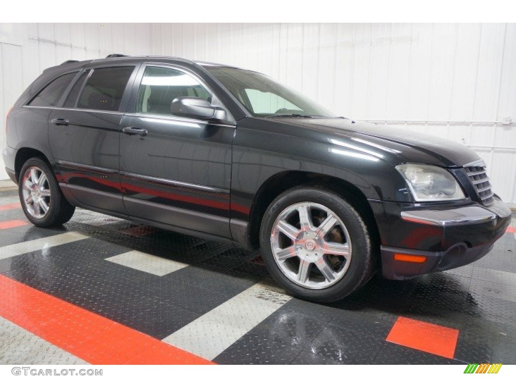 2005 Pacifica Touring AWD - Brilliant Black / Dark Slate Gray photo #6