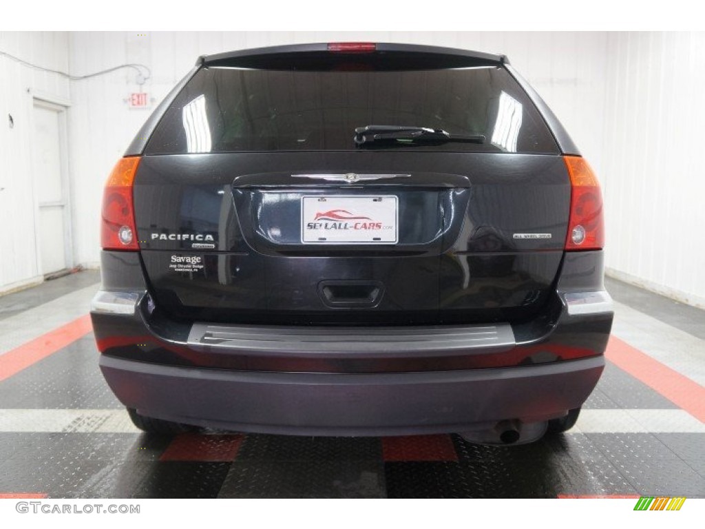 2005 Pacifica Touring AWD - Brilliant Black / Dark Slate Gray photo #9