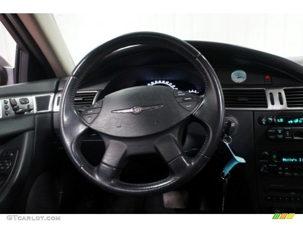2005 Pacifica Touring AWD - Brilliant Black / Dark Slate Gray photo #23
