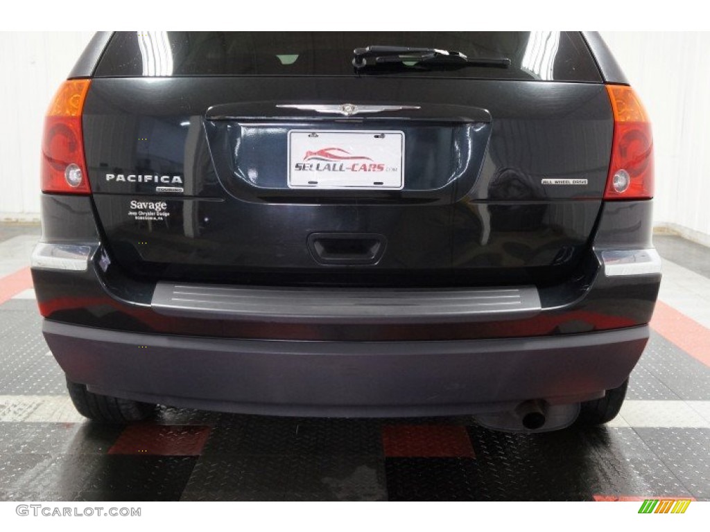 2005 Pacifica Touring AWD - Brilliant Black / Dark Slate Gray photo #51