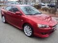 Rally Red Pearl 2008 Mitsubishi Lancer GTS