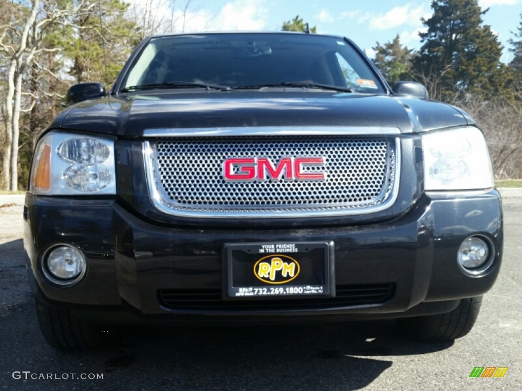 2008 Envoy Denali 4x4 - Carbon Black Metallic / Ebony photo #5