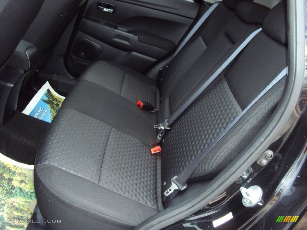 2011 Outlander Sport SE 4WD - Labrador Black Pearl / Black photo #9