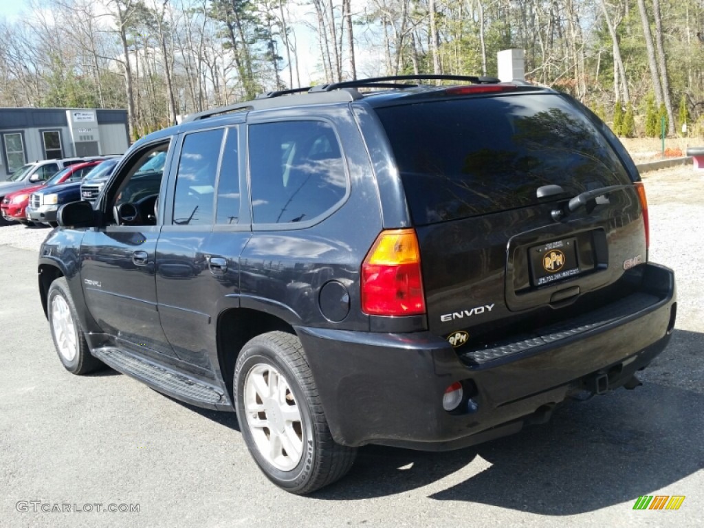 2008 Envoy Denali 4x4 - Carbon Black Metallic / Ebony photo #19