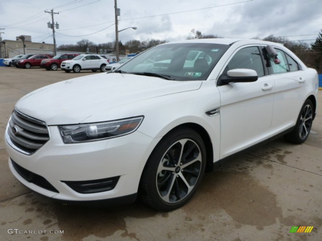 2014 Taurus SEL AWD - White Platinum / Charcoal Black photo #3