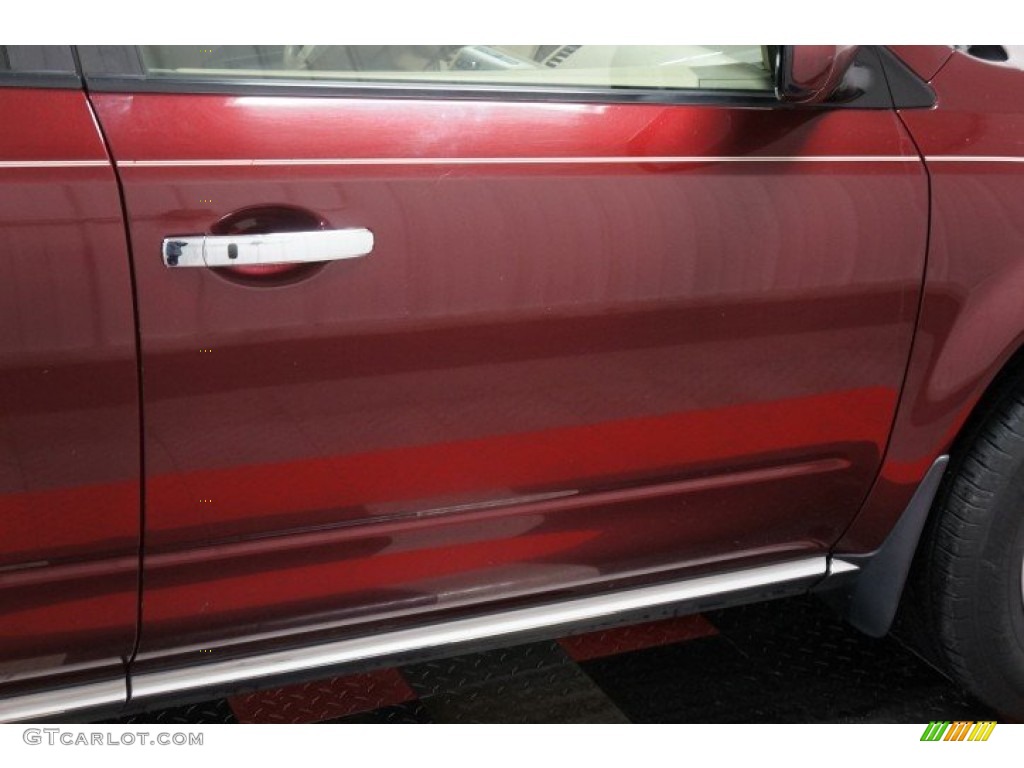 2006 Murano SL AWD - Merlot Pearl / Cafe Latte photo #46