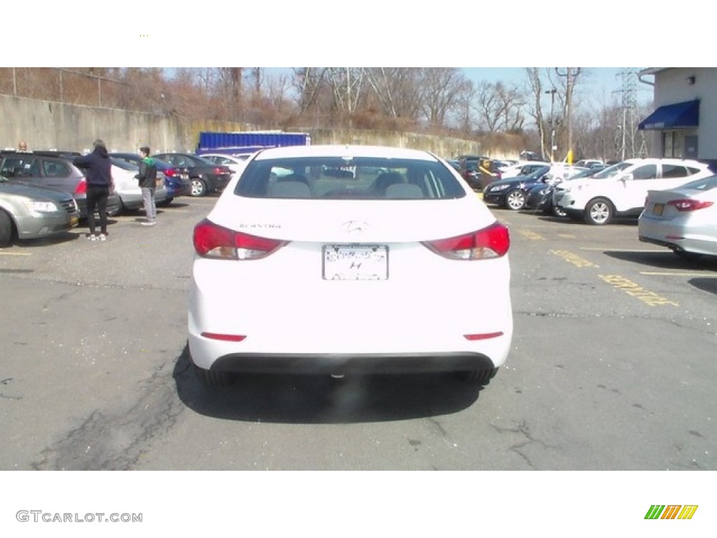 2016 Elantra SE - White / Gray photo #2