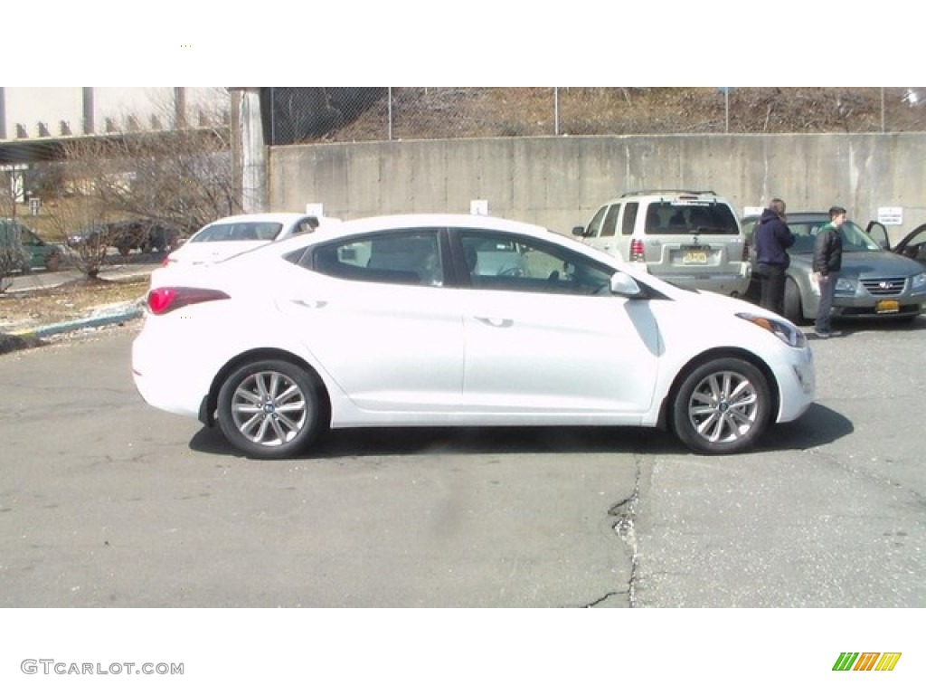 2016 Elantra SE - White / Gray photo #3