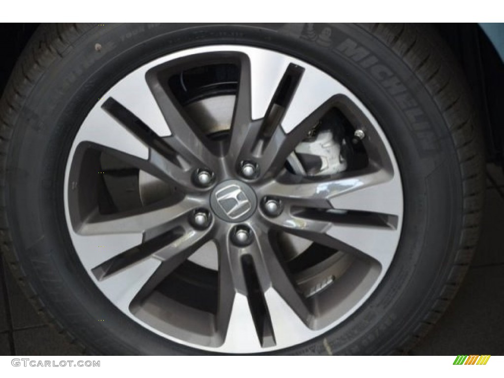 2015 Crosstour EX-L V6 - Mountain Air Metallic / Ivory photo #3
