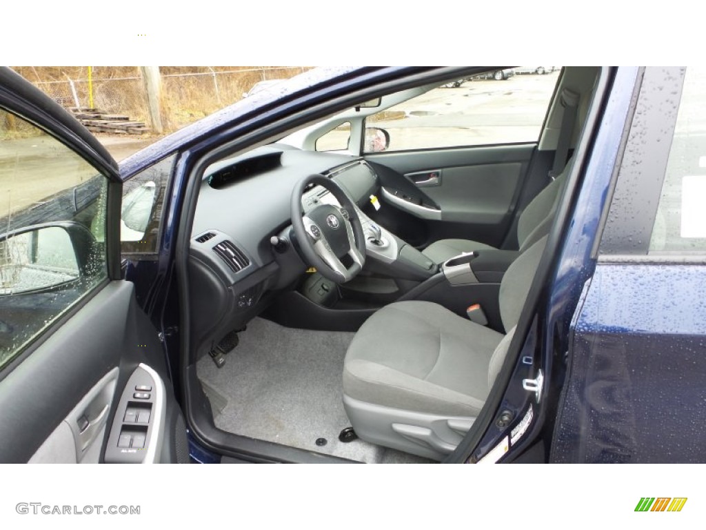 2015 Prius Persona Series Hybrid - Nautical Blue Metallic / Black photo #9