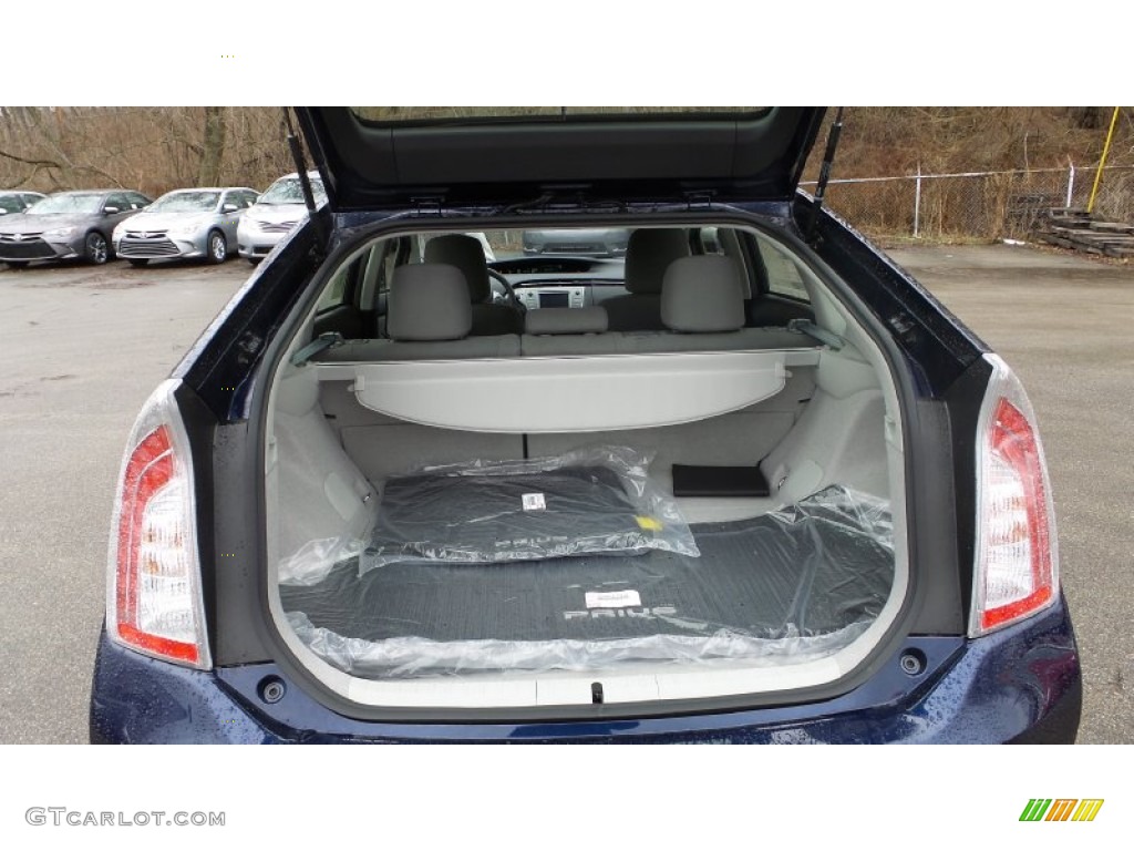 2015 Prius Persona Series Hybrid - Nautical Blue Metallic / Black photo #14