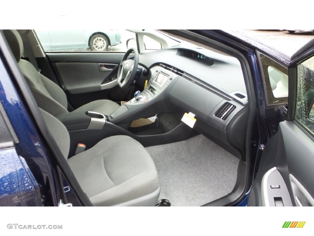 2015 Prius Persona Series Hybrid - Nautical Blue Metallic / Black photo #17