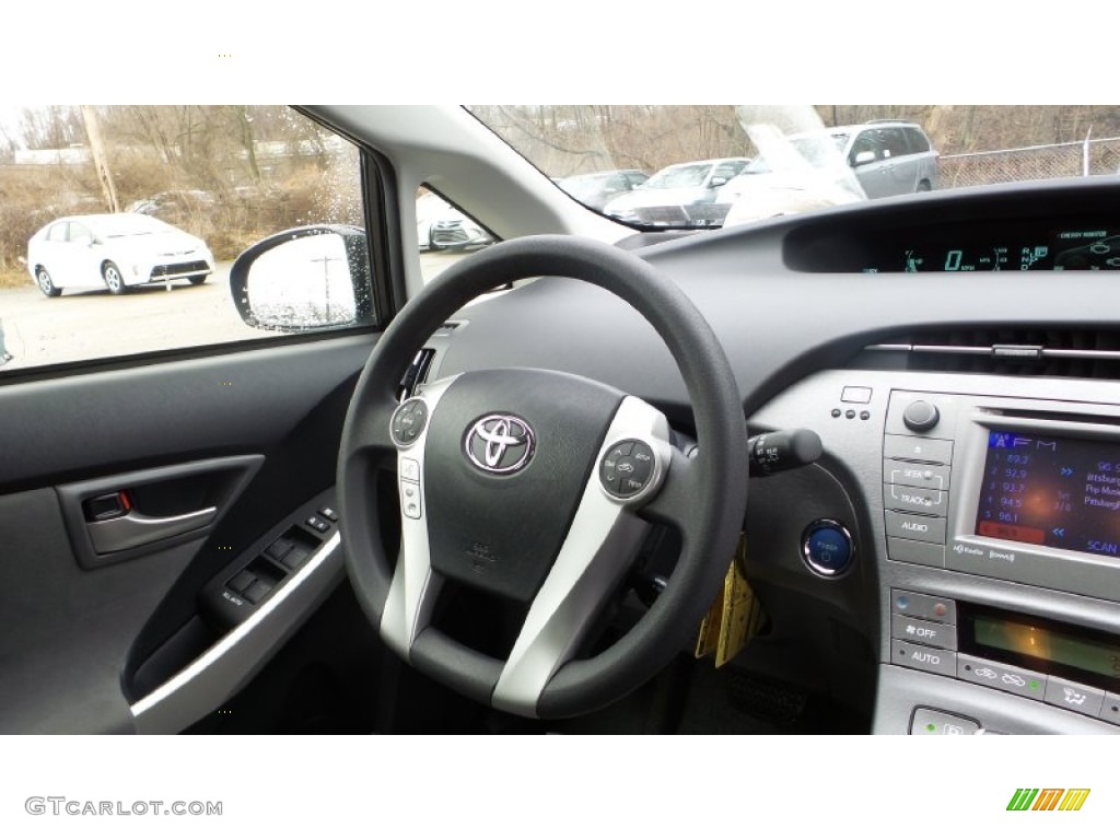 2015 Prius Persona Series Hybrid - Nautical Blue Metallic / Black photo #20