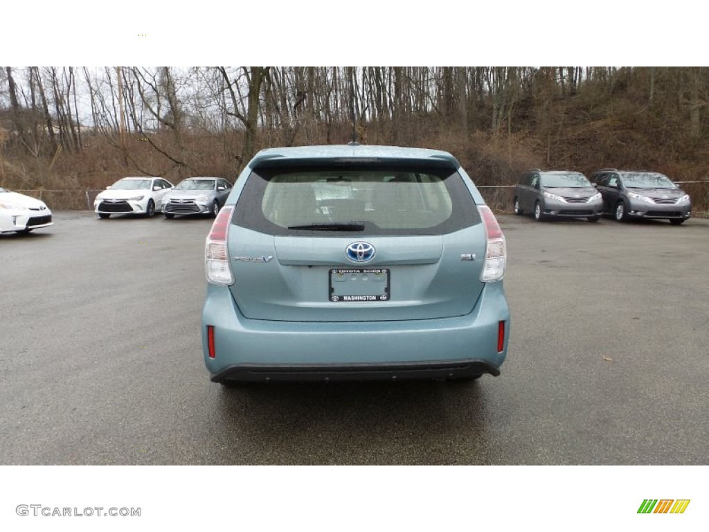 2015 Prius v Four - Sea Glass Pearl / Bisque photo #5