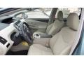 2015 Toyota Prius v Bisque Interior Front Seat Photo