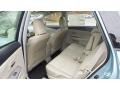 2015 Toyota Prius v Bisque Interior Rear Seat Photo