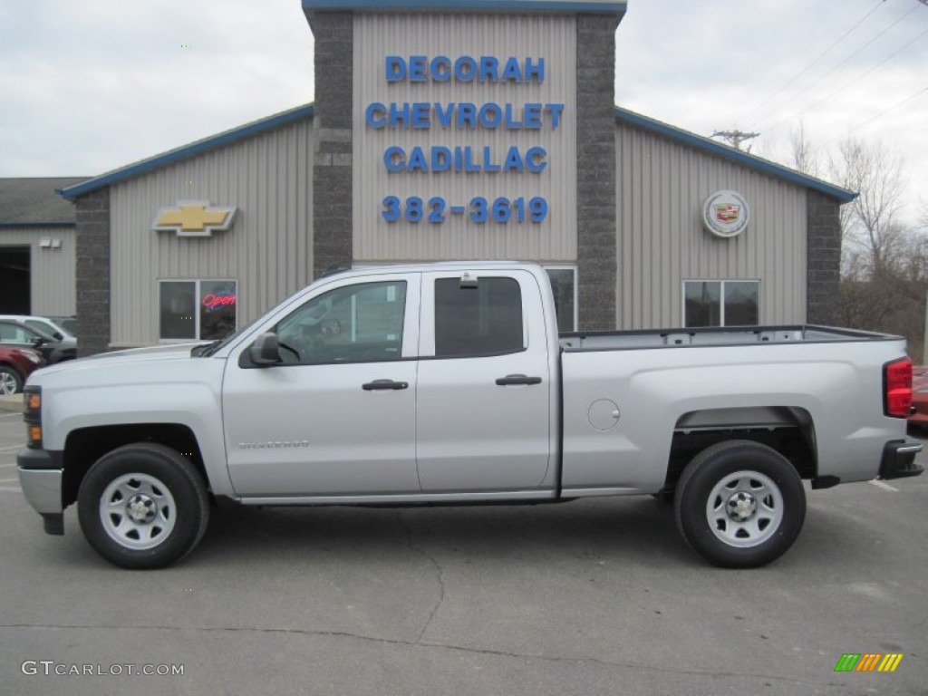 Silver Ice Metallic Chevrolet Silverado 1500