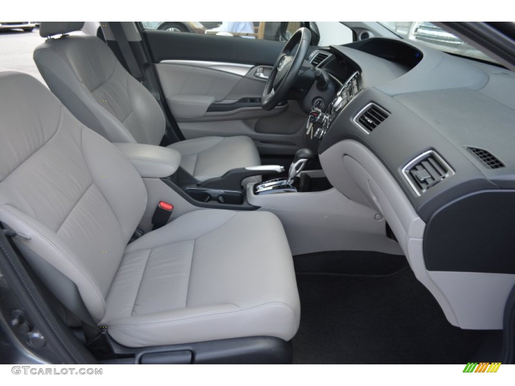 2013 Honda Civic EX-L Sedan Front Seat Photos