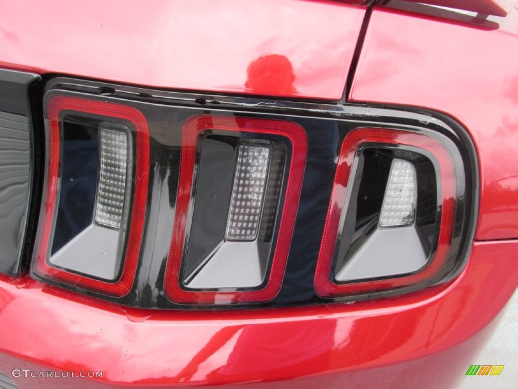 2014 Mustang V6 Premium Coupe - Ruby Red / Charcoal Black photo #11