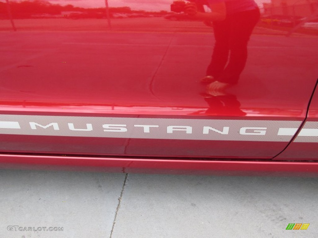 2014 Mustang V6 Premium Coupe - Ruby Red / Charcoal Black photo #15