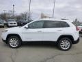 2015 Bright White Jeep Cherokee Limited 4x4  photo #2